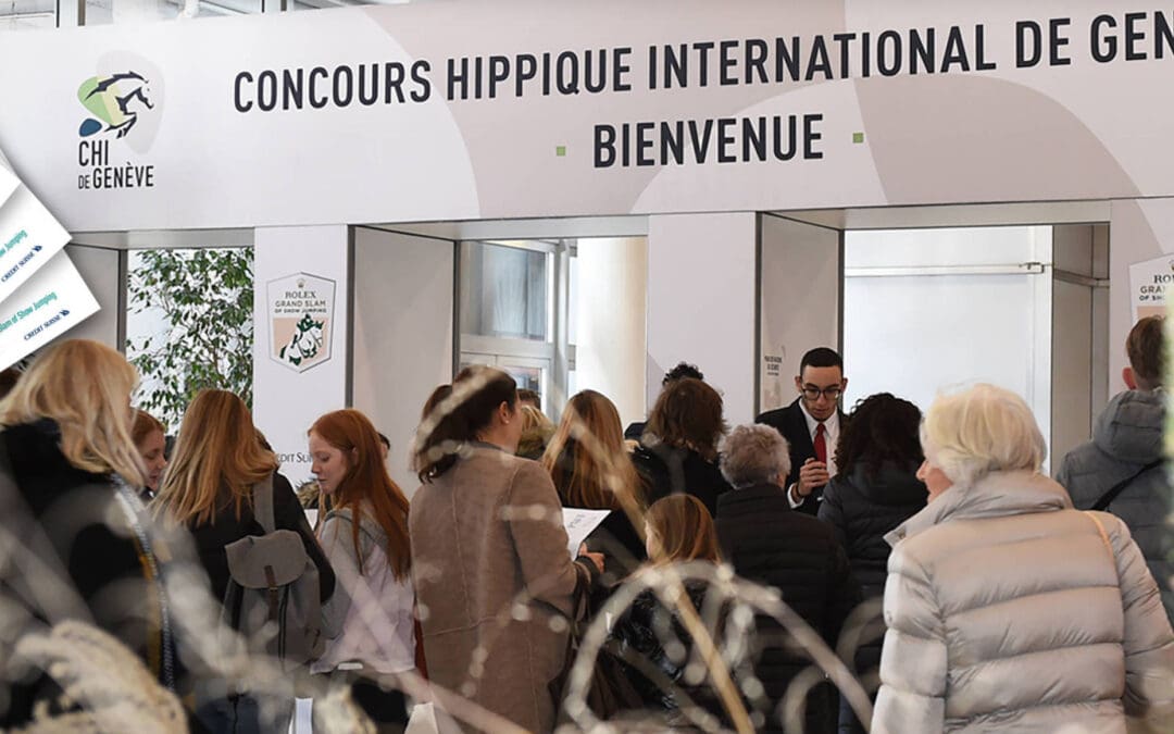 Prestation d’hôtesse d’accueil à Palexpo, pour le Concours Hippique International de Genève 2024