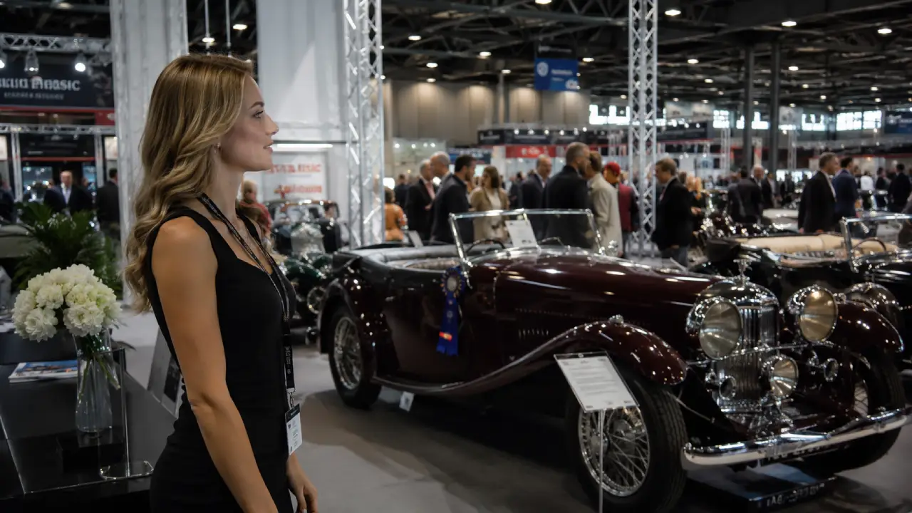 Exposition de voitures classiques