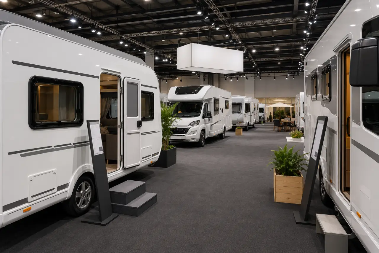 Salon d’exposition de camping-cars