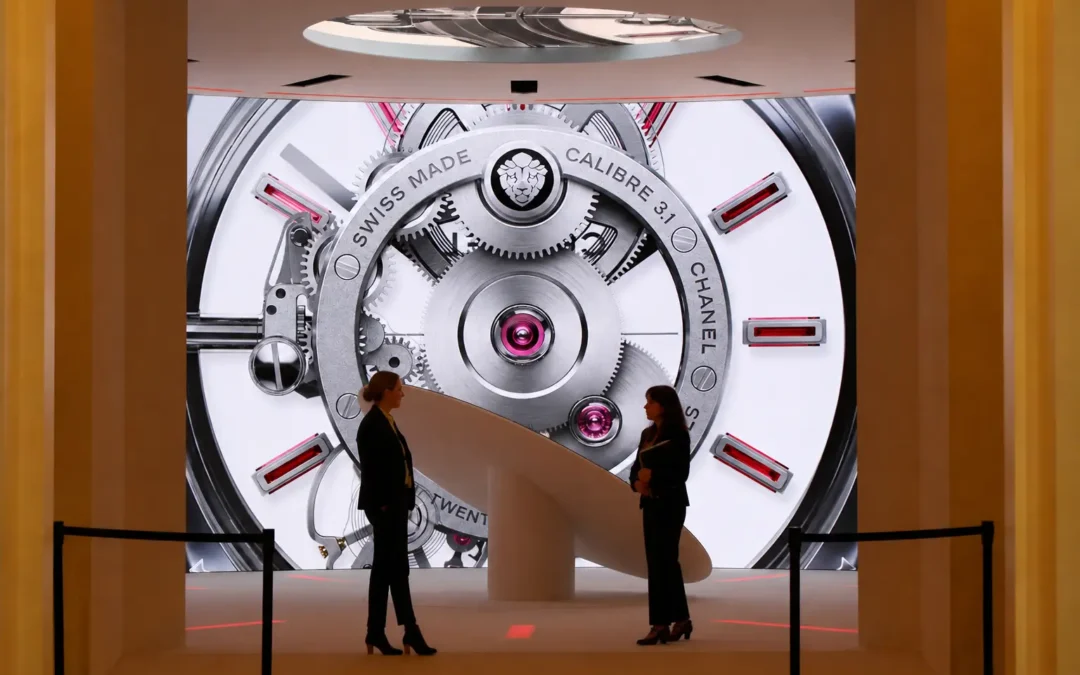Des hôtesses présentes lors de Watches and Wonders Geneva